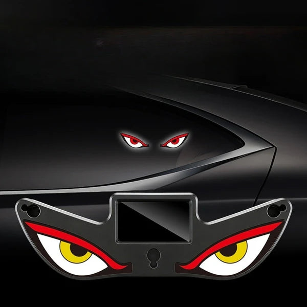 Solar Devil Eye LED Warning Light🎁（Automatically light-sensitive）