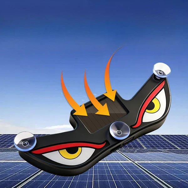 Solar Devil Eye LED Warning Light🎁（Automatically light-sensitive）
