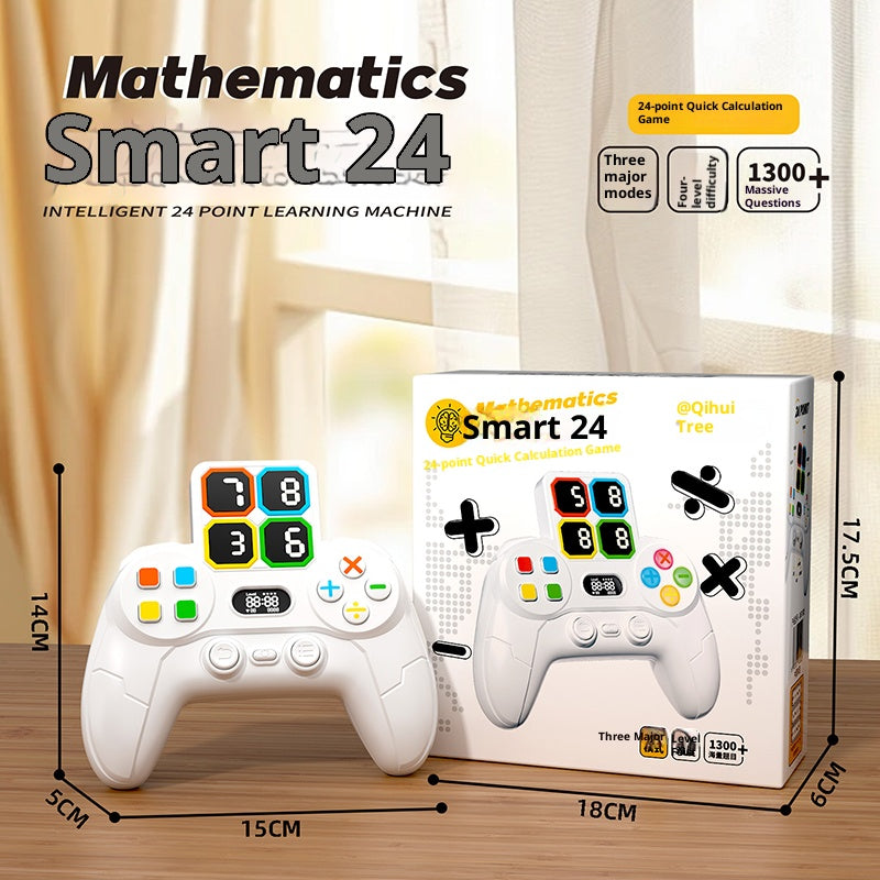 BrainTap 24-Point Math Game Console