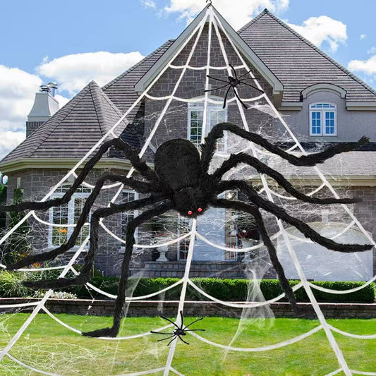 Super Stretchy Cobwebs for Halloween Decor Indoor and Outdoor