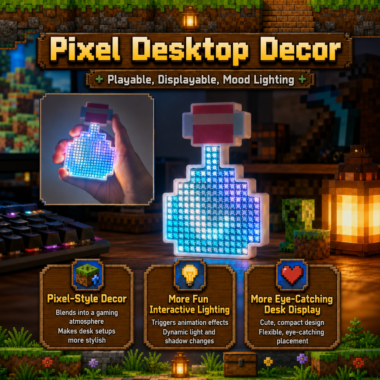 Pixel Flow Potion Bottle™