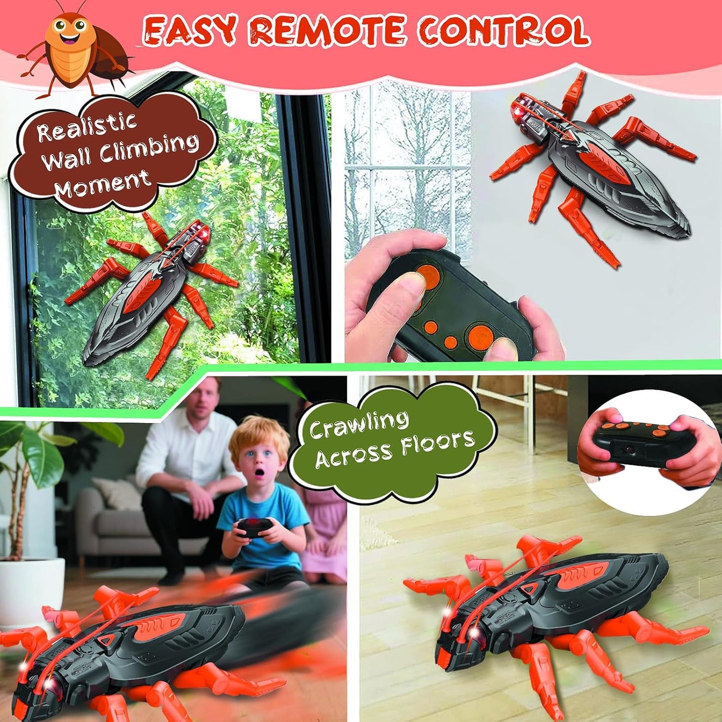 Wall-Crawling Robots – Gecko&Cockroach