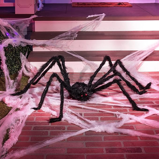 Halloween Outdoor Decorations Giant Spider